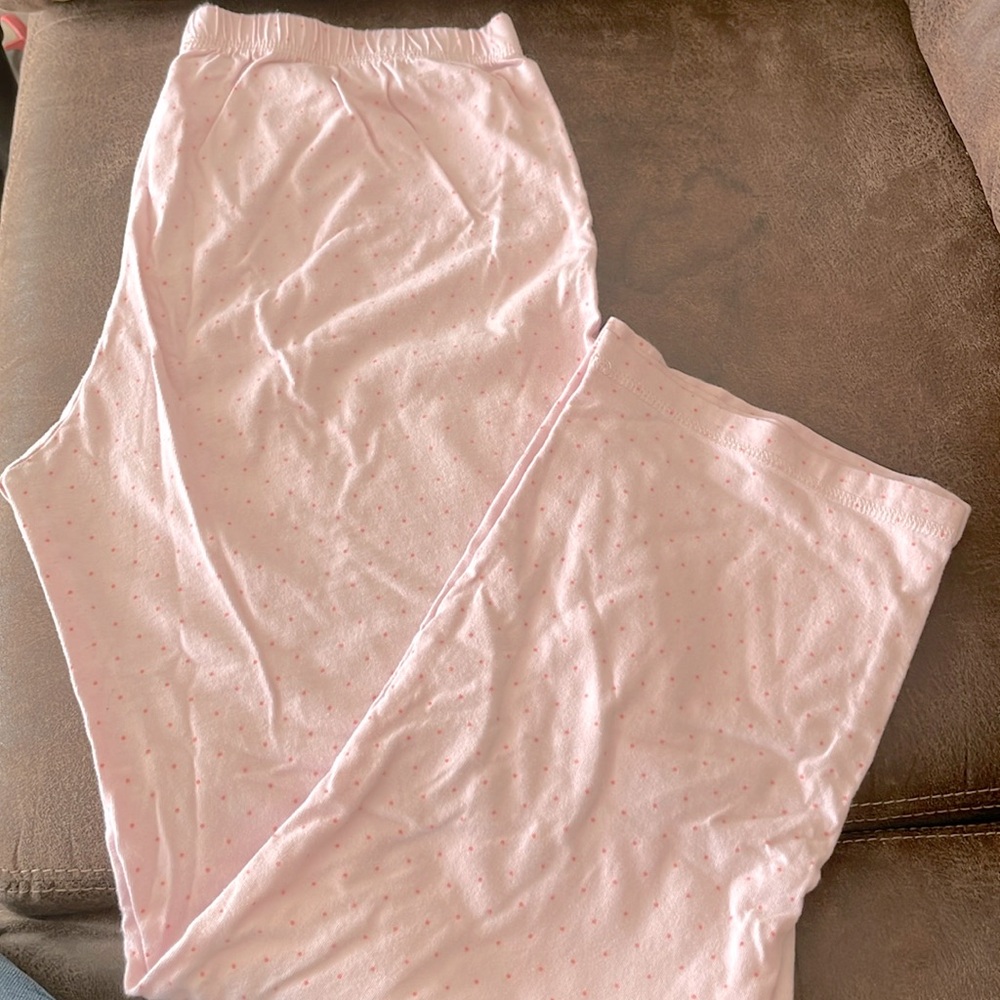 Pink pajamas Sonoma brand